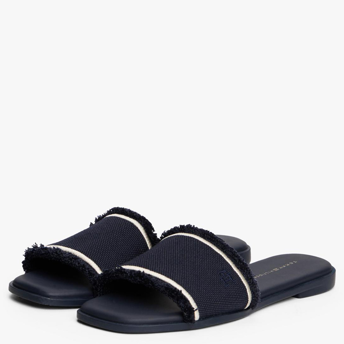 SANDALIAS MUJER TOMMY HILFIGER AZUL MARINO FW0FW08908DW6 - 2