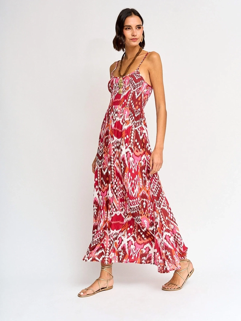 VESTIDO MUJER TATIENNE LARGO PANAL ESCOTE - 2