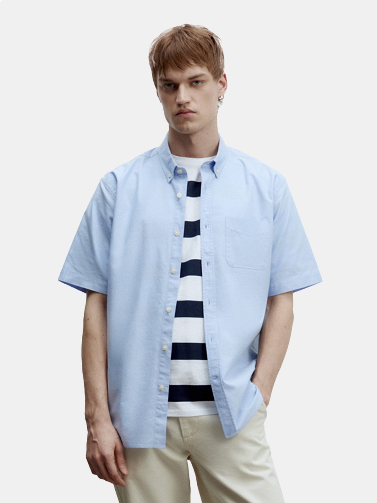 CAMISA MANGA CORTA HOMBRE SFERA - 1