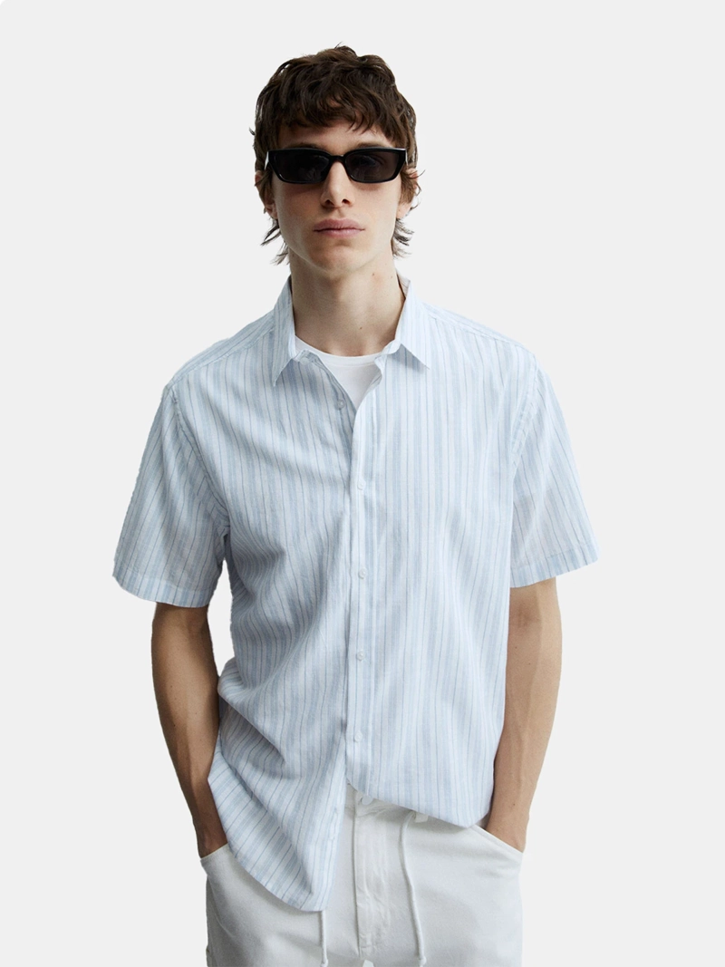 CAMISA MANGA CORTA HOMBRE SFERA - 1