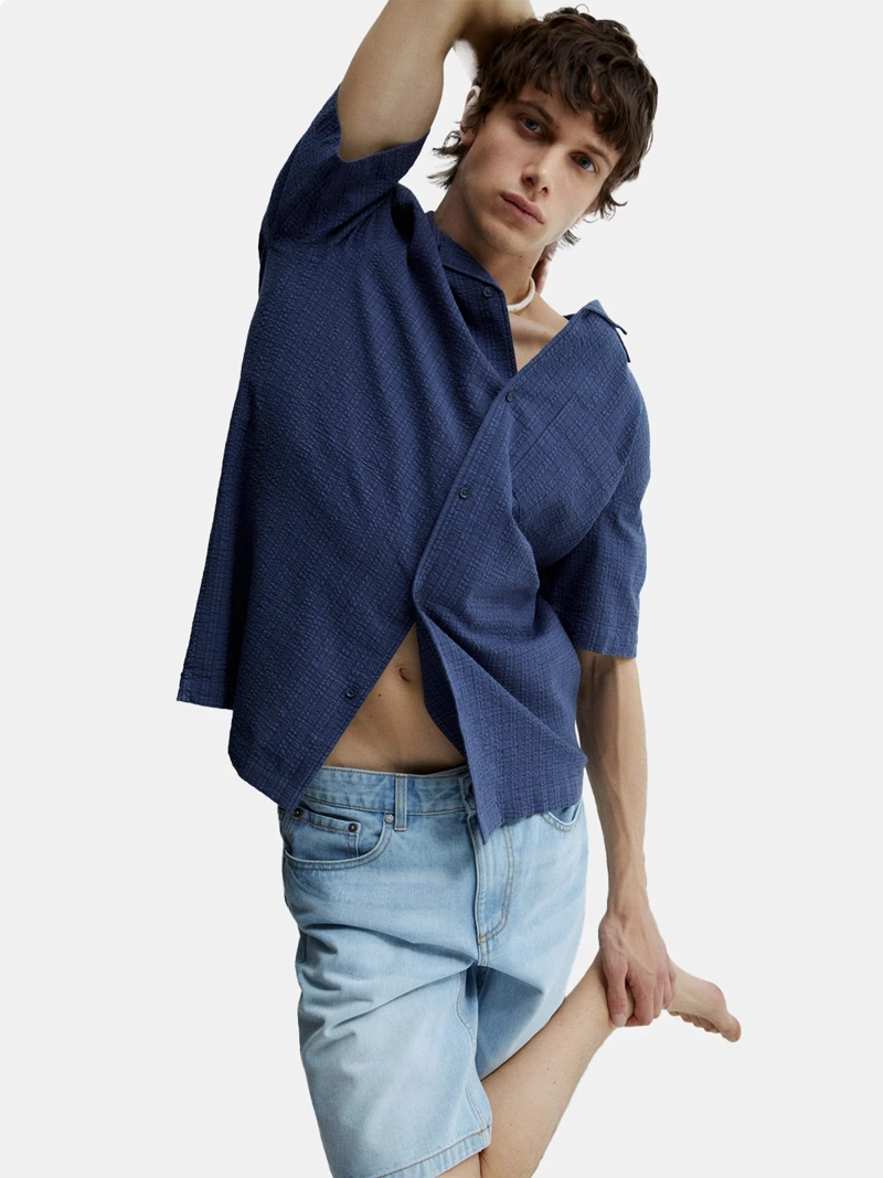CAMISA MANGA CORTA HOMBRE SFERA - 1