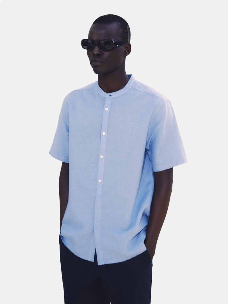 CAMISA MANGA CORTA HOMBRE SFERA - 1