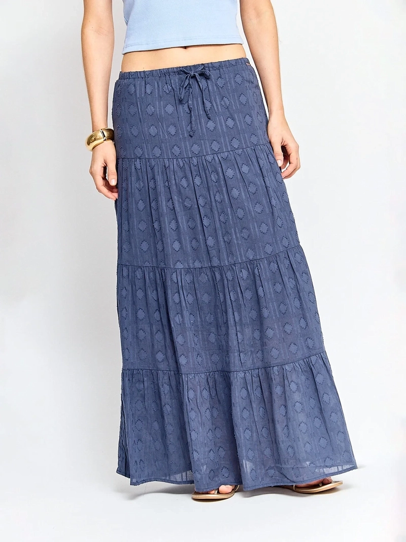 FALDA MUJER AEROPOSTALE ALGODÓN TEXTURA - 2