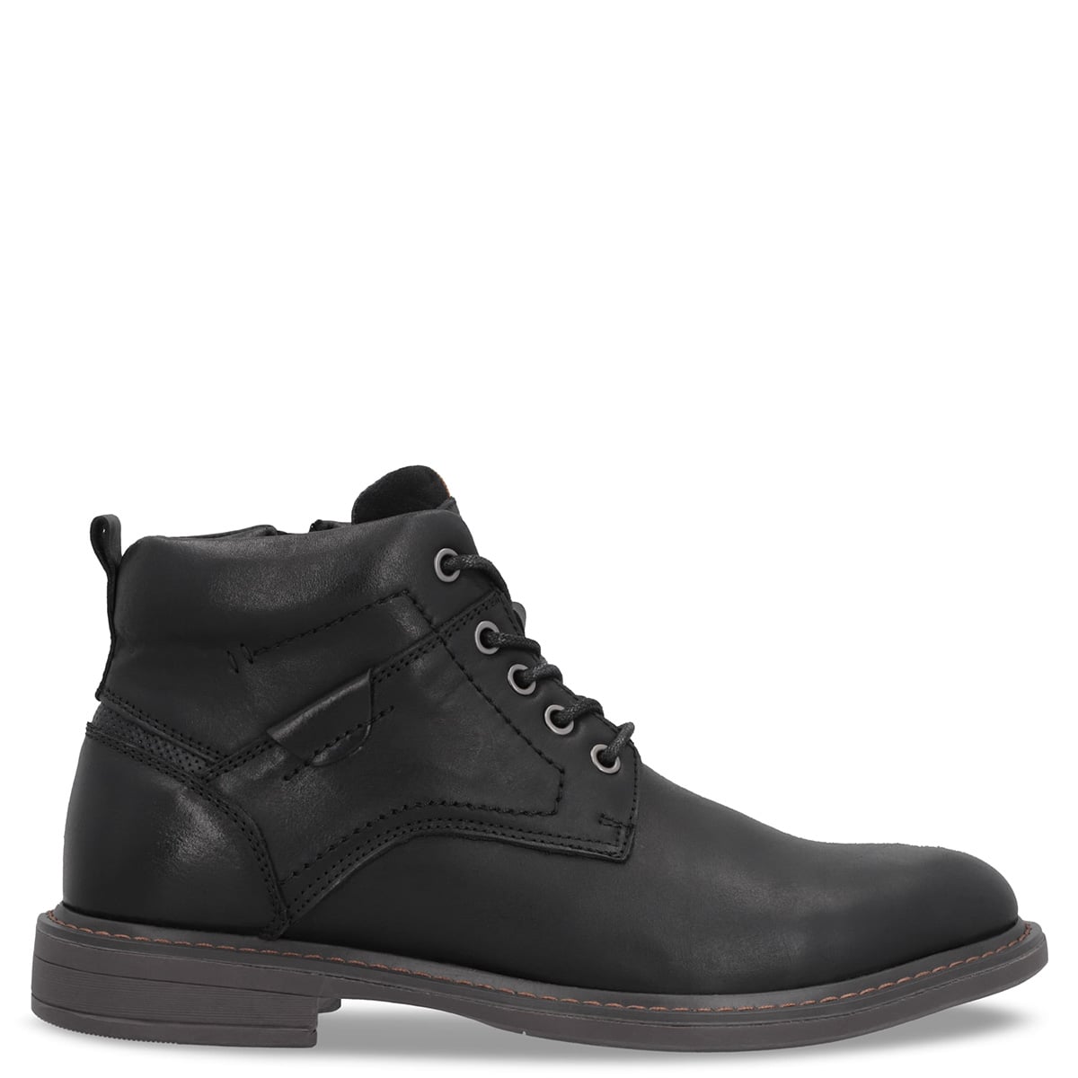 BOTINES CUERO HOMBRE CARDINALE NEGRO REVARD - 1