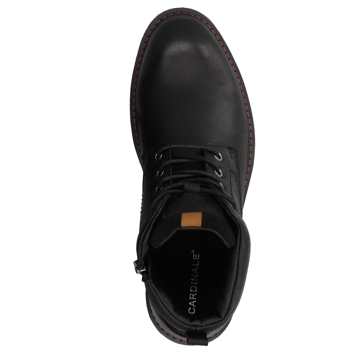 BOTINES CUERO HOMBRE CARDINALE NEGRO REVARD - 3