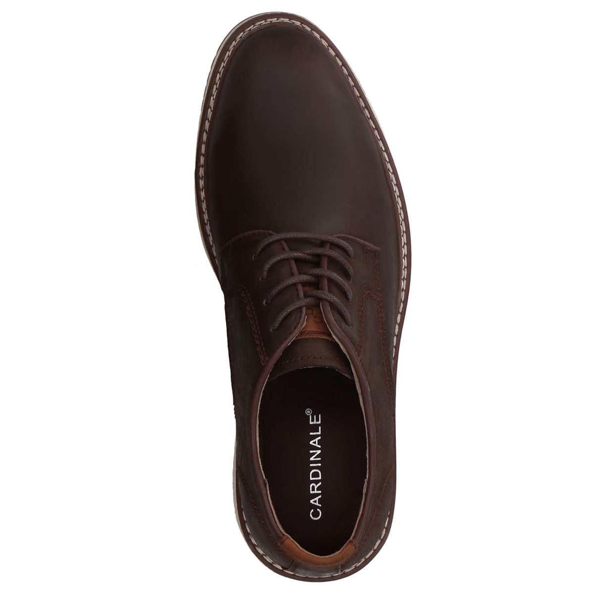 ZAPATOS CUERO HOMBRE CARDINALE CAFÉ BONS - 3