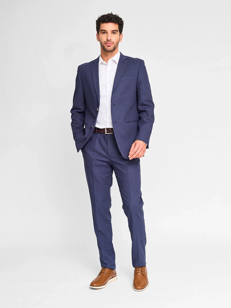 PANTALÓN HOMBRE CACHAREL LINO FORMAL - 4