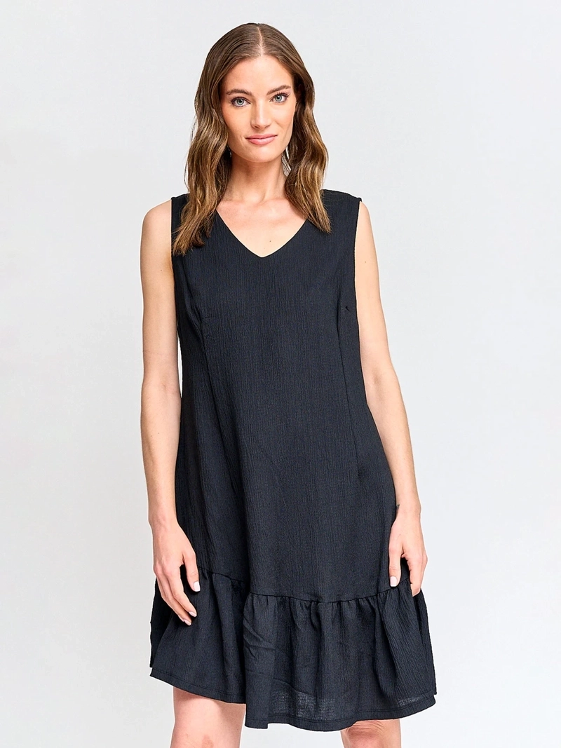 VESTIDO MUJER AZIZ CORTO TEXTURADO - 2