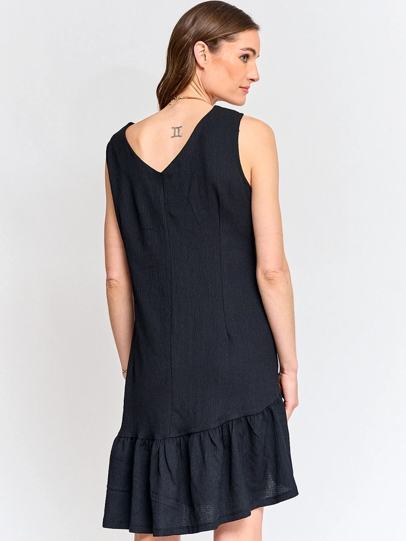 VESTIDO MUJER AZIZ CORTO TEXTURADO - 3