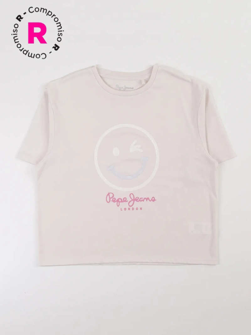 POLERA MANGA CORTA NIÑA PEPE JEANS BOXI - 1