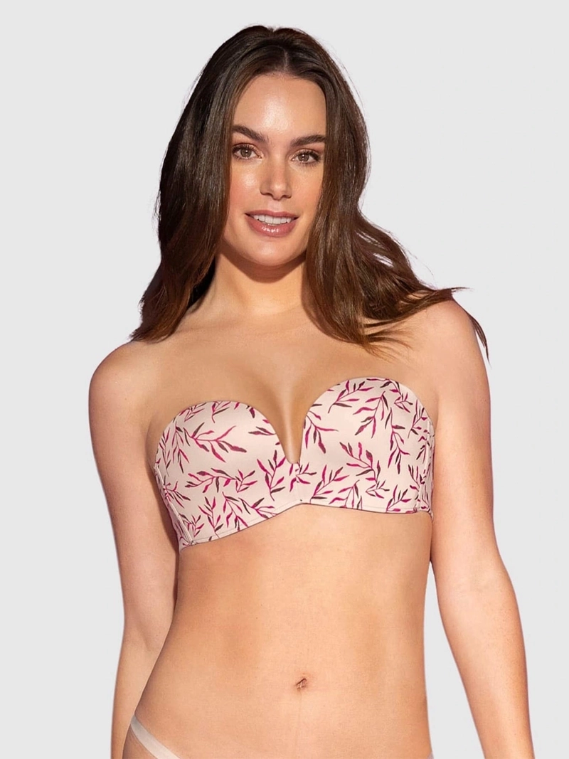 SOSTÉN LEONISA STRAPLESS ANTIGRAVEDAD DE REALCE ALTO SIN ARCO - 1