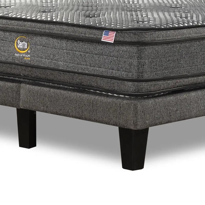 CAMA SERTA EUROPEA 2PL + RESPALDO TIGNES MARENGO ADVANTAGE DUAL - 5