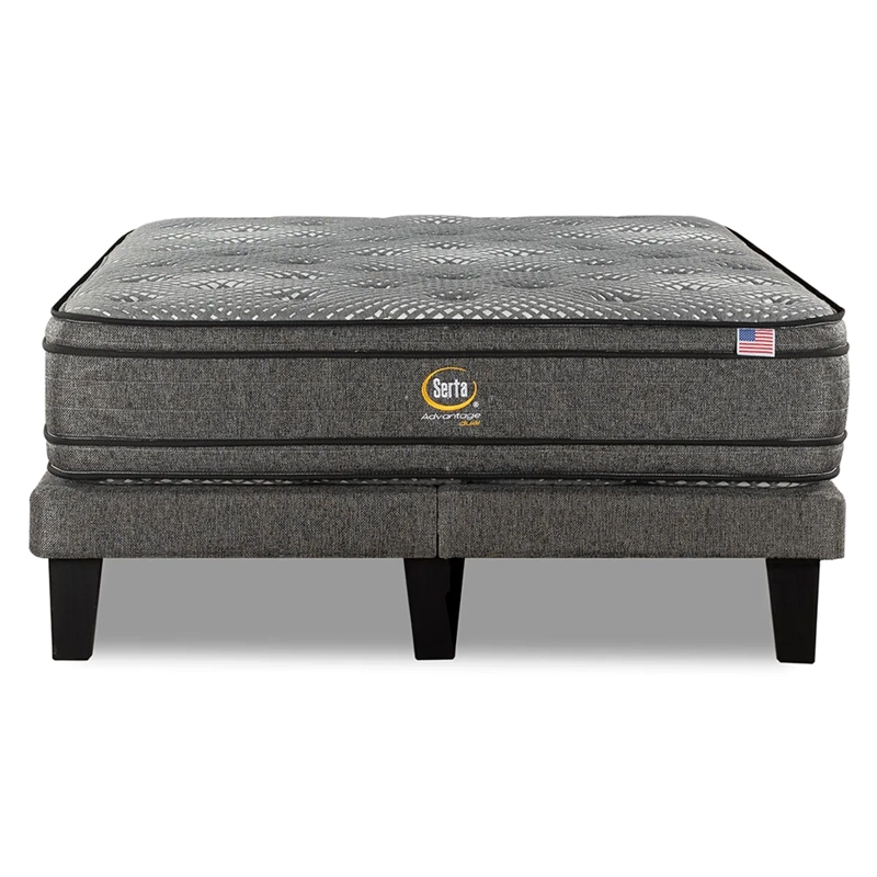 CAMA SERTA EUROPEA + RESPALDO TIGNES ADVANTAGE DUAL KING ARENA - 2