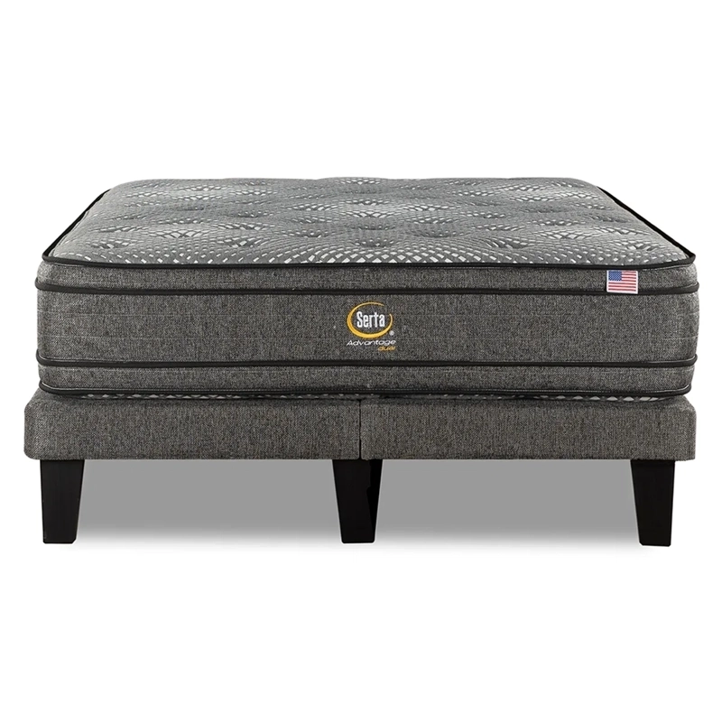CAMA SERTA EUROPEA + RESPALDO TIGNES ADVANTAGE DUAL KING MARENGO - 2