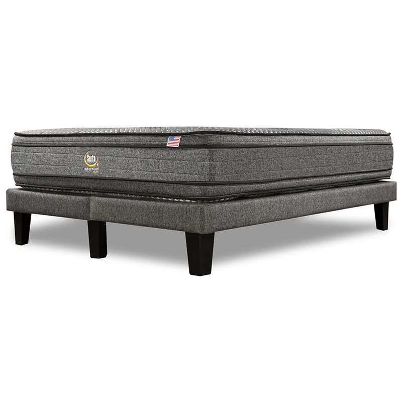 CAMA SERTA EUROPEA + RESPALDO TIGNES ADVANTAGE DUAL KING MARENGO - 4