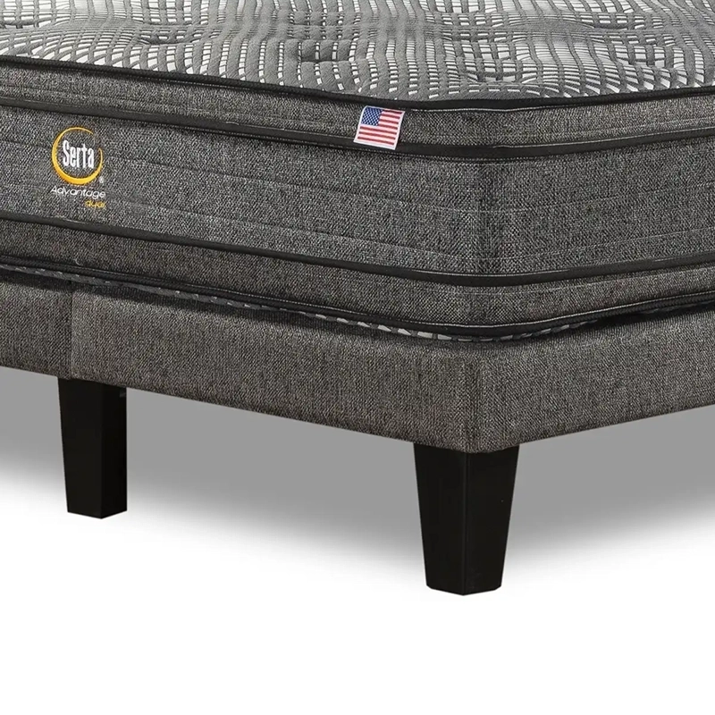 CAMA SERTA EUROPEA + RESPALDO TIGNES ADVANTAGE DUAL KING MARENGO - 5