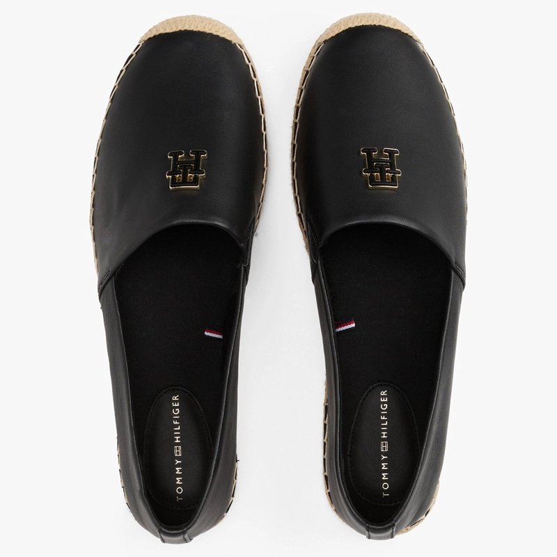 ALPARGATAS MUJER TOMMY HILFIGER  NEGRO FW0FW08540BDS  - 4