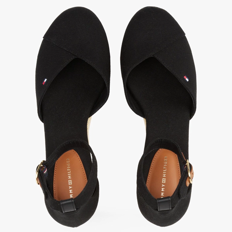 SANDALIAS MUJER TOMMY HILFIGER NEGRO FW0FW08657BDS - 4