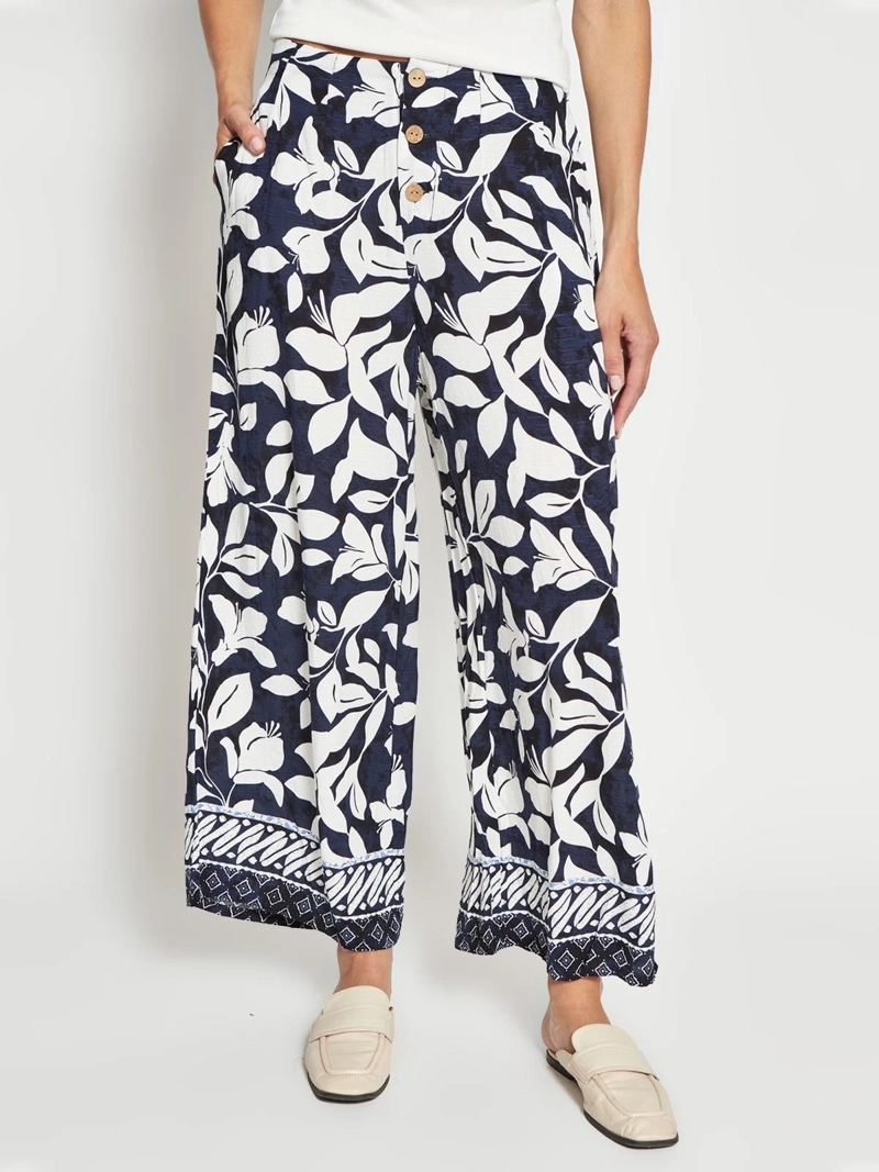 PANTALÓN MUJER REGATTA FLUIDO ESTAMPADO - 2