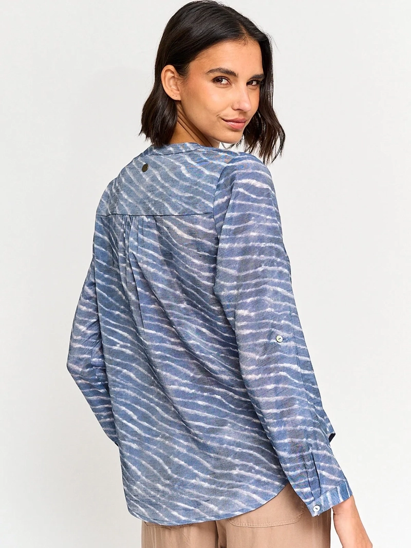 BLUSA MUJER REGATTA MANGA LARGA ESTAMPADA - 2
