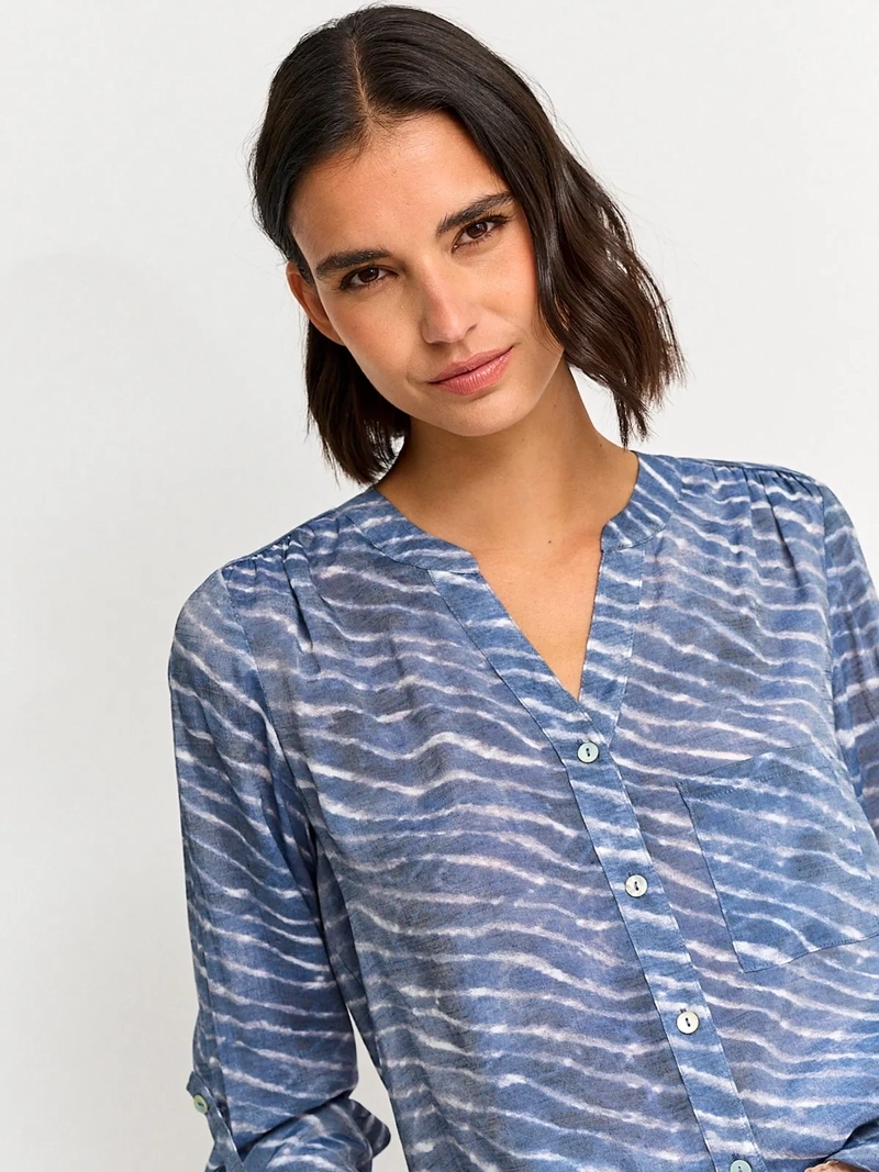 BLUSA MUJER REGATTA MANGA LARGA ESTAMPADA - 3