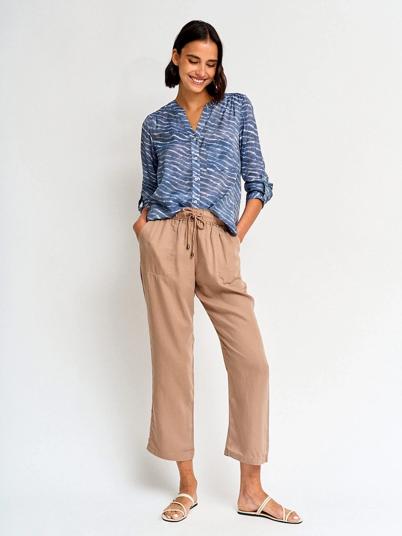 BLUSA MUJER REGATTA MANGA LARGA ESTAMPADA - 4