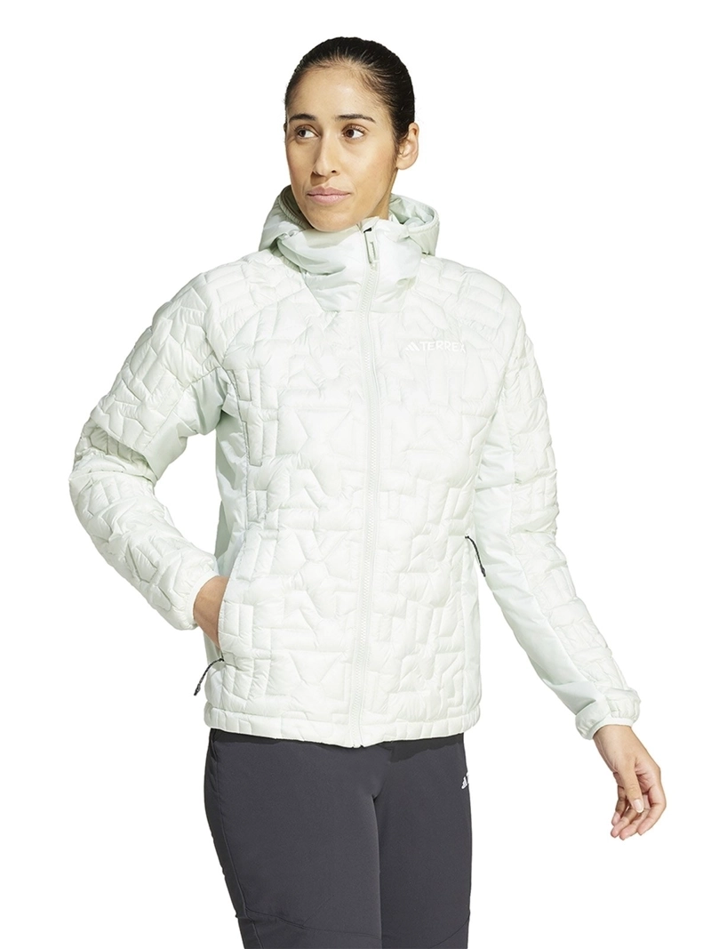 CHAQUETA MUJER ADIDAS JD8405 VERDE MANGA LARGA TERREX XPERIOR PRIMALOFT - 2