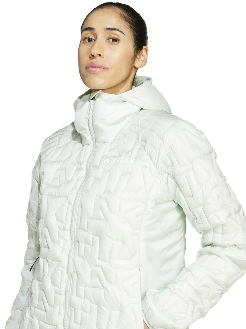 CHAQUETA MUJER ADIDAS JD8405 VERDE MANGA LARGA TERREX XPERIOR PRIMALOFT - 4
