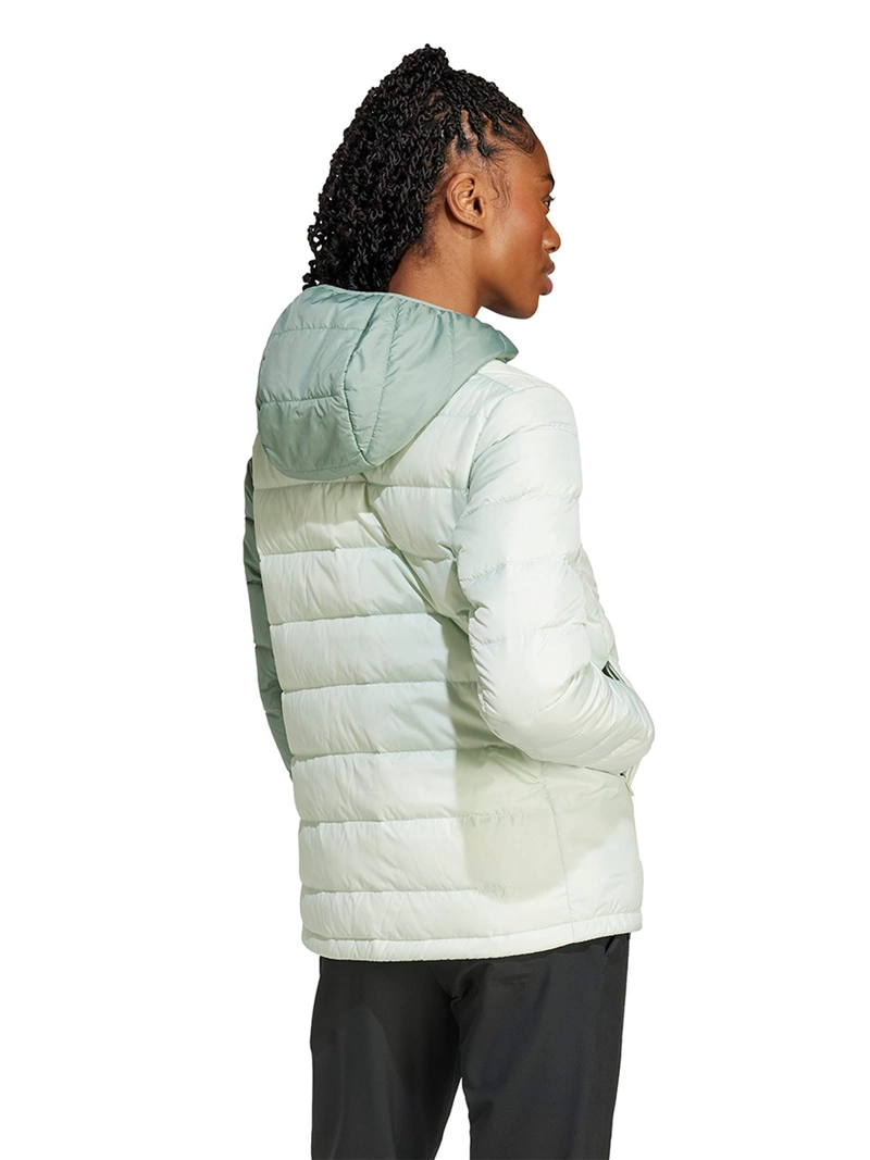 CHAQUETA MUJER ADIDAS JD8411 VERDE MANGA LARGA TERREX MULTI LIGHT DOWN - 3