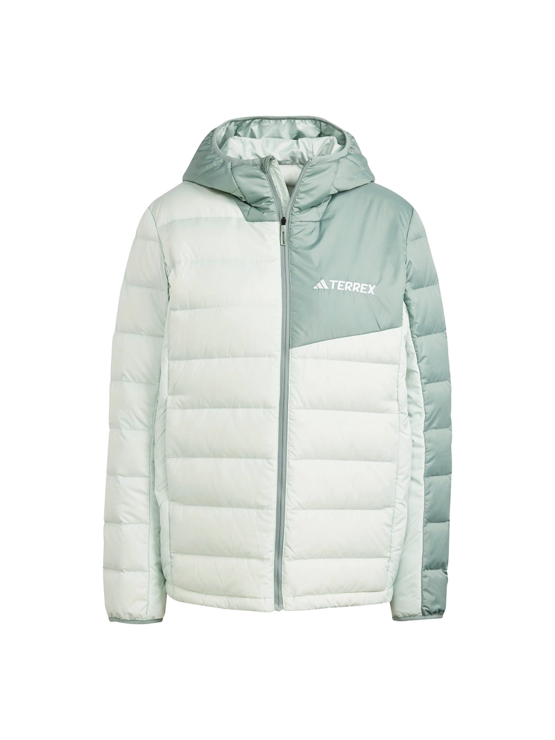 CHAQUETA MUJER ADIDAS JD8411 VERDE MANGA LARGA TERREX MULTI LIGHT DOWN - 6