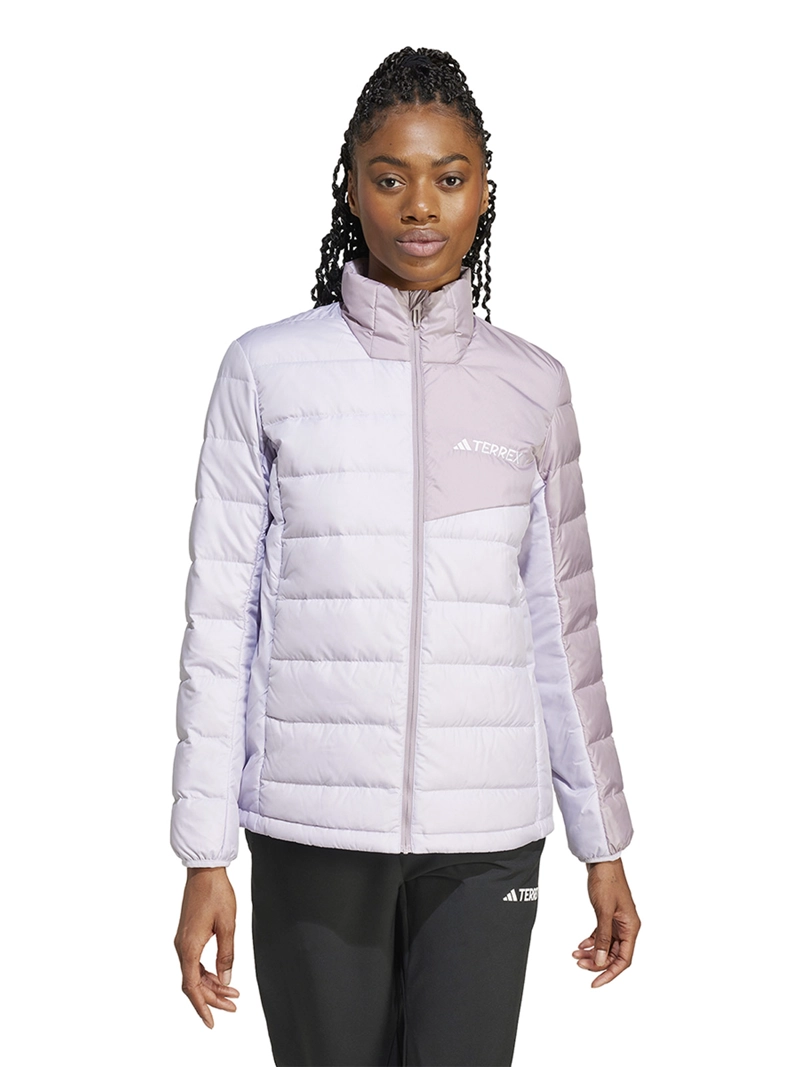 CHAQUETA MUJER ADIDAS JD8415 MORADO MANGA LARGA TERREX MULTI LIGHT DOWN - 1
