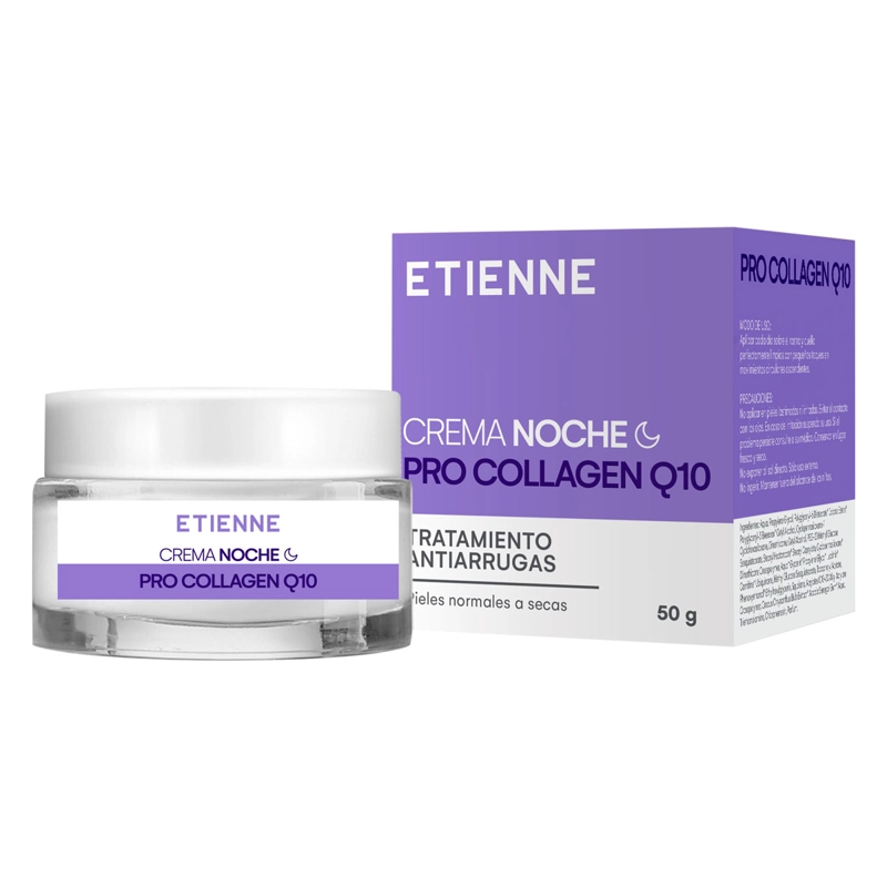CREMA DE NOCHE ETIENNE PRO COLLAGEN Q10 50 ML - 1
