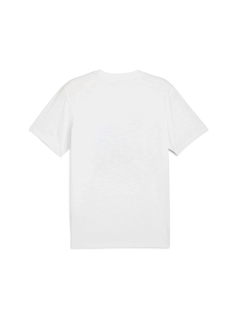 POLERA HOMBRE PUMA 525849 ALGODÓN BLANCO MANGA CORTA NO TRAIN NO GAIN - 2