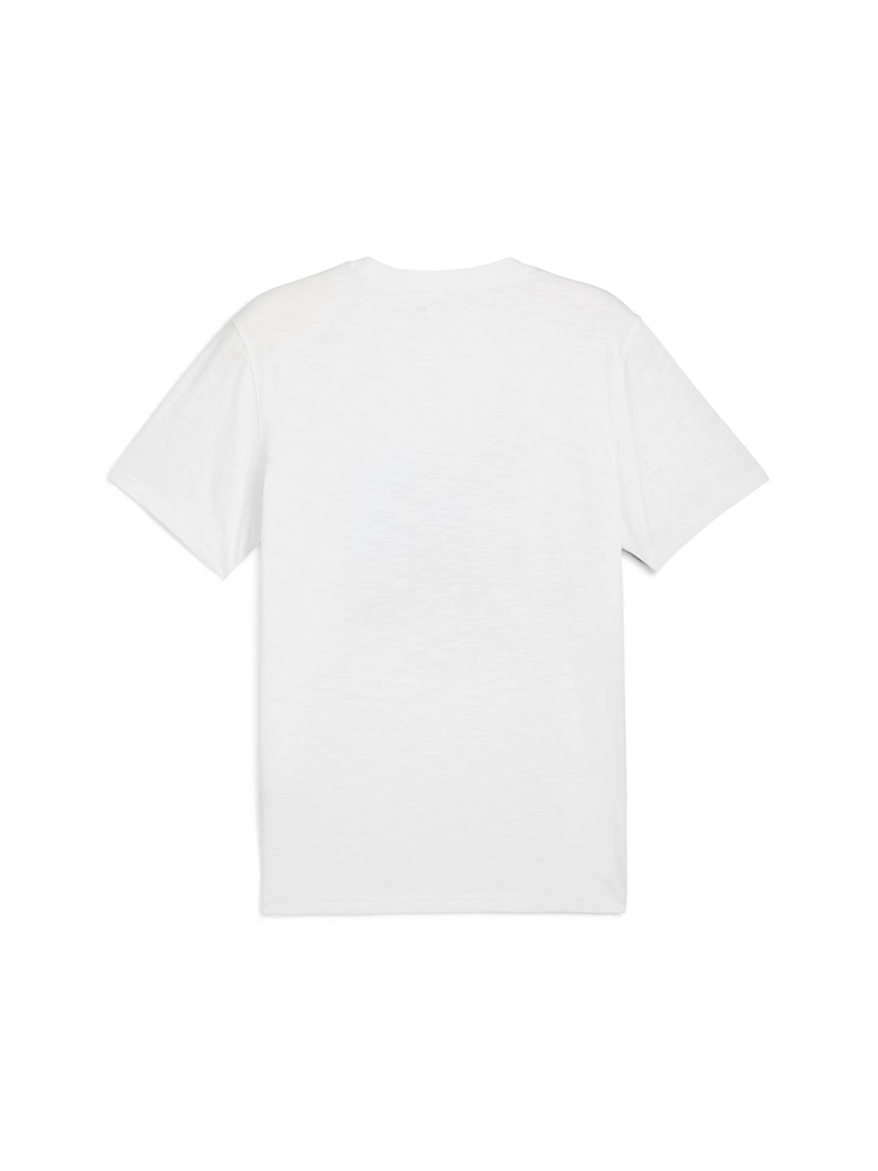 POLERA HOMBRE PUMA 525849 ALGODÓN BLANCO MANGA CORTA NO TRAIN NO GAIN - 2