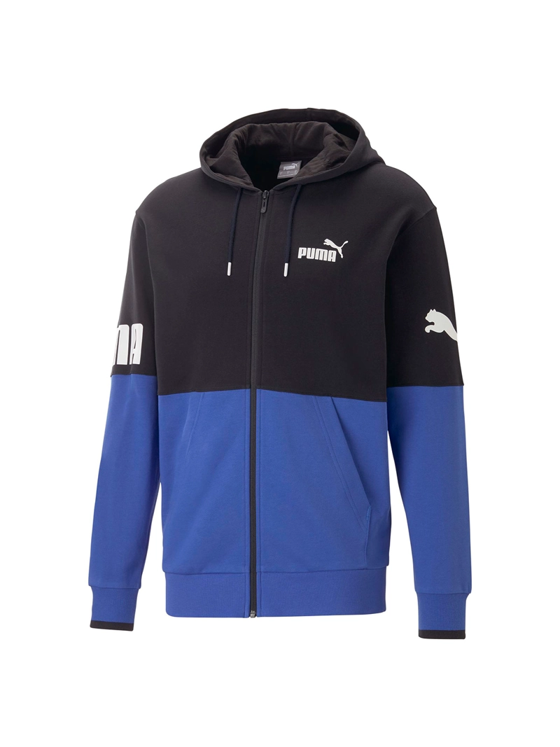 POLERÓN CON CIERRE HOMBRE PUMA 673327 ALGODÓN AZUL POWER CBLOCK SAPPHIRE - 6