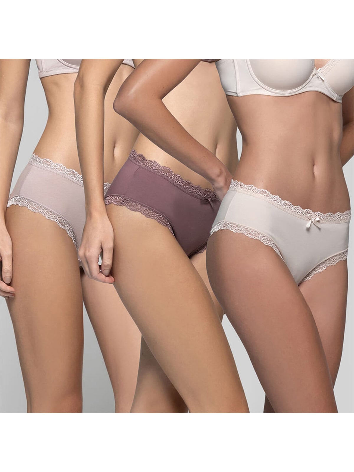 PACK CALZONES PANTALETA INTIME 9813006MKP - 1
