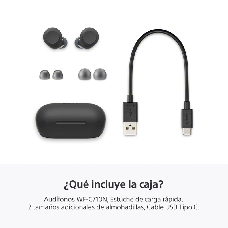 AUDÍFONOS SONU IN EAR WF-C710N BLUETOOTH - 12