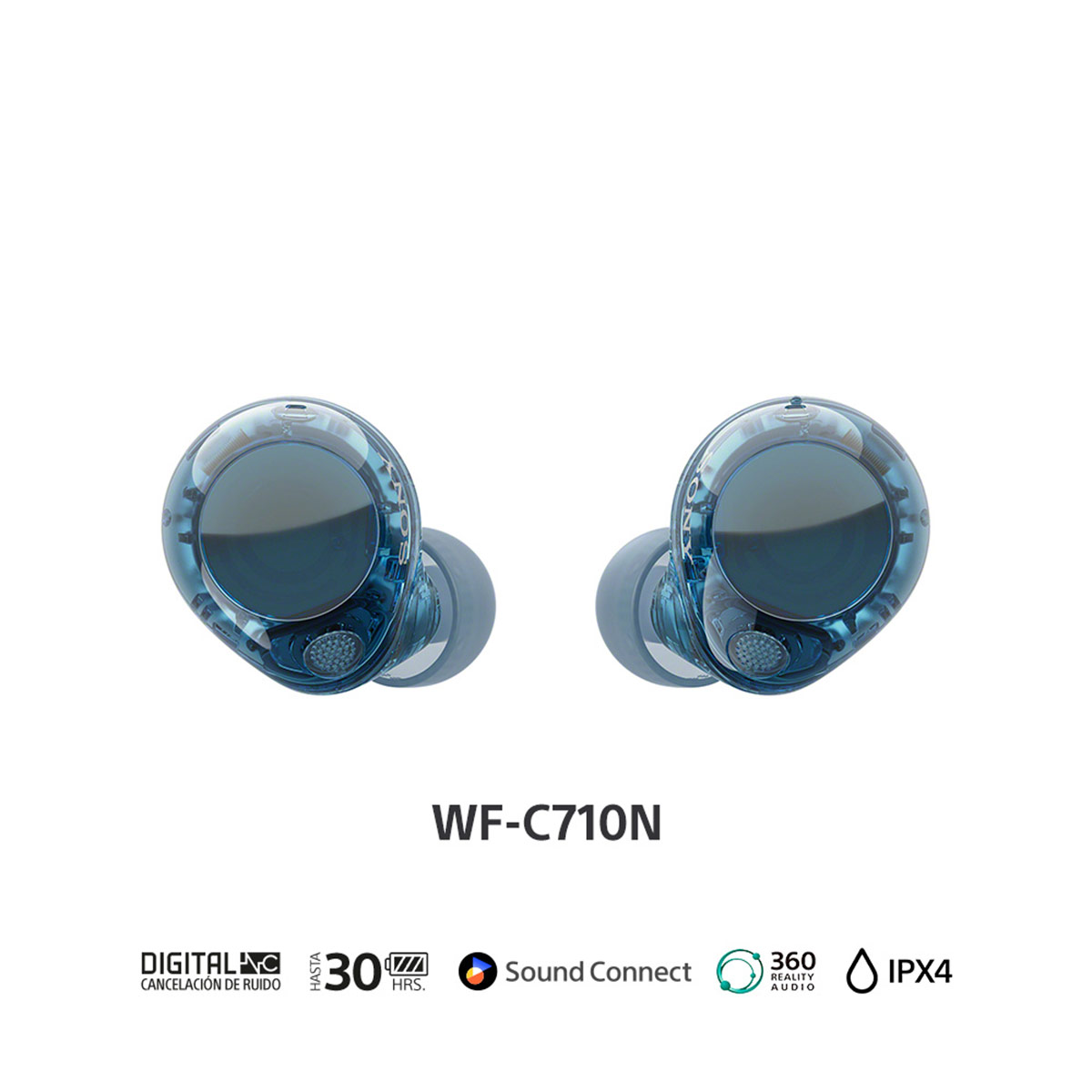 AUDÍFONOS SONU IN EAR WF-C710N BLUETOOTH - 2