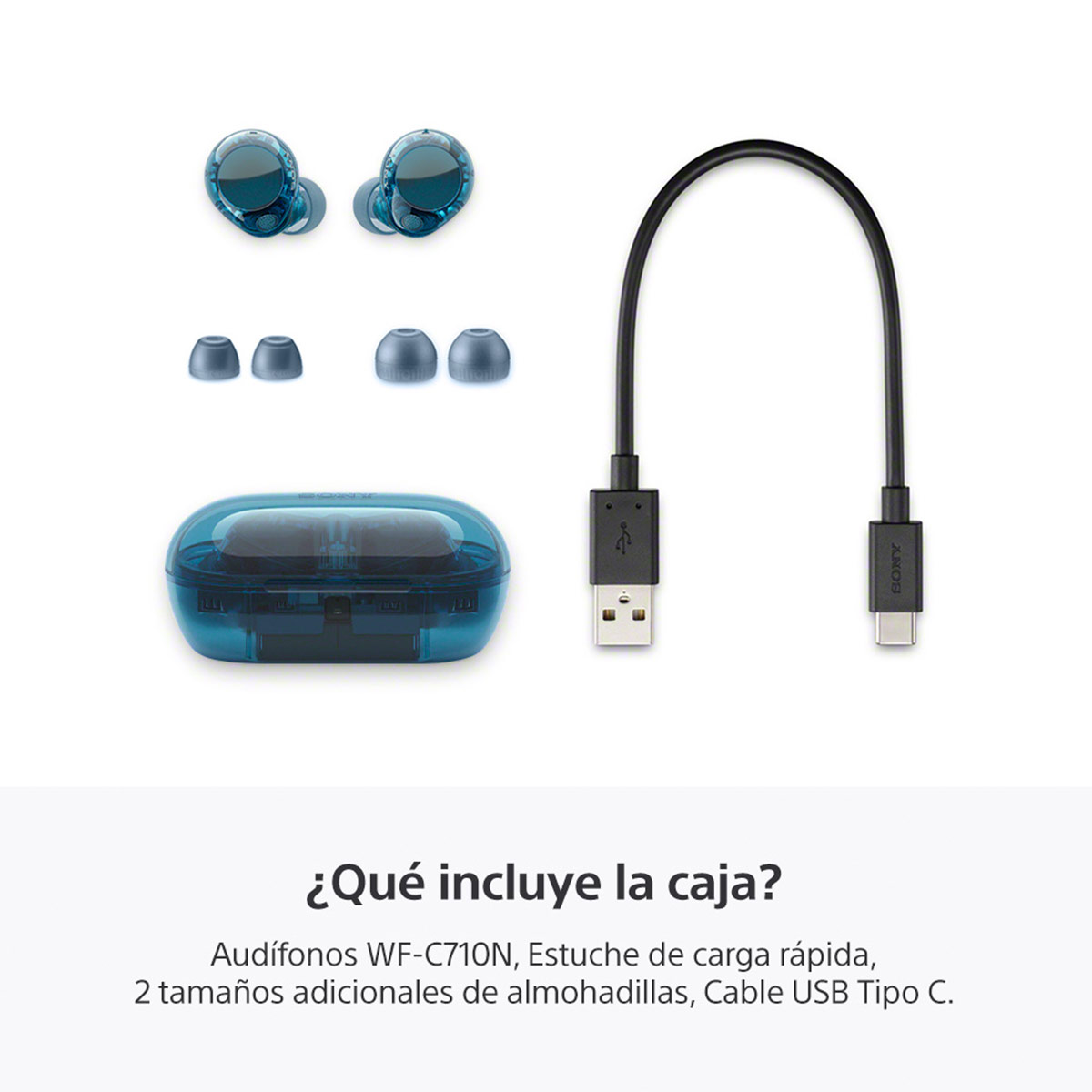 AUDÍFONOS SONU IN EAR WF-C710N BLUETOOTH - 12