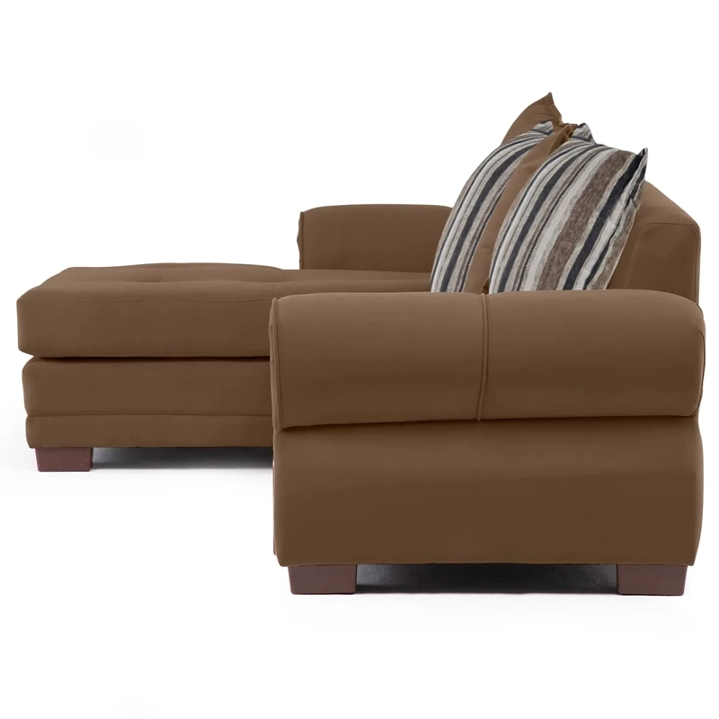 SECCIONAL IZQUIERDO LIVING FACTORY ARIZONA 4 CUERPOS CHOCOLATE - 3