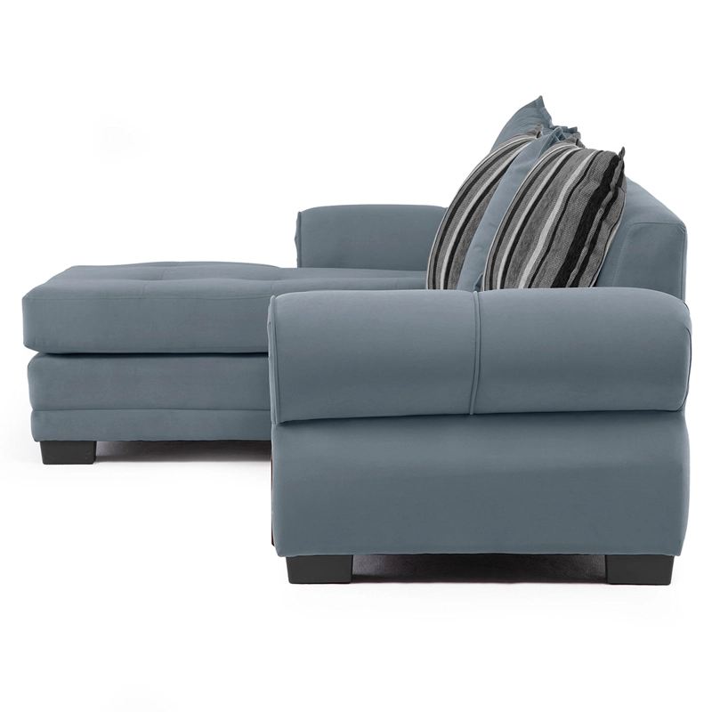 SECCIONAL IZQUIERDO LIVING FACTORY ARIZONA 4 CUERPOS GRIS - 4