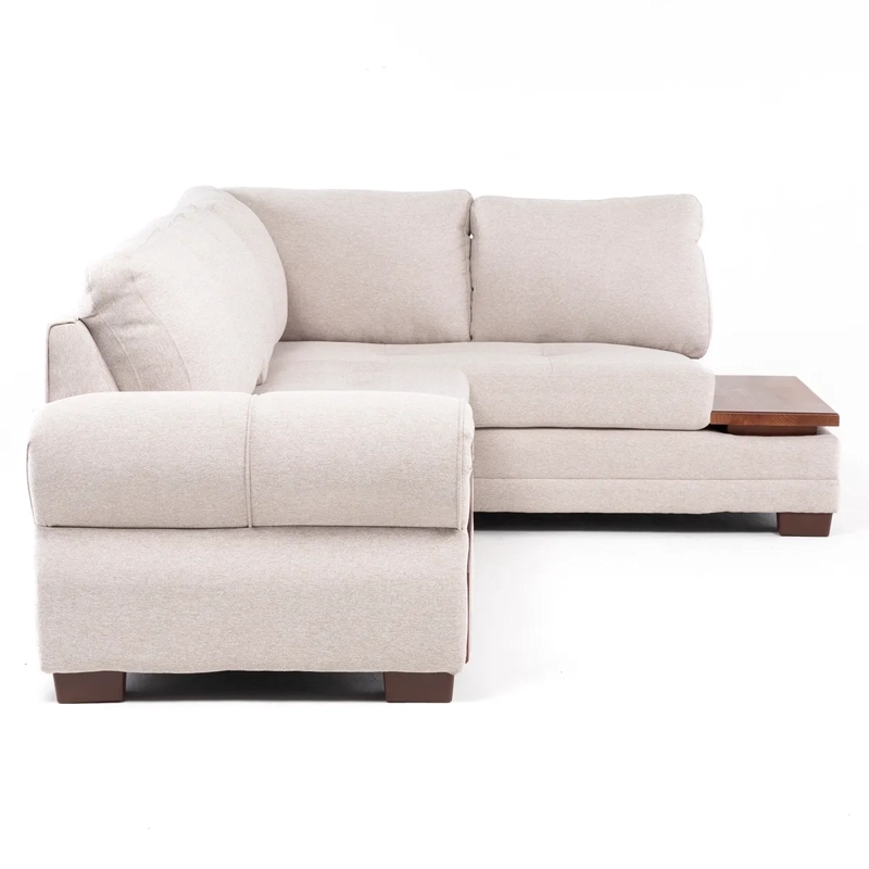 SECCIONAL DERECHO LIVING FACTORY MICHIGAN 6 CUERPOS BEIGE - 3