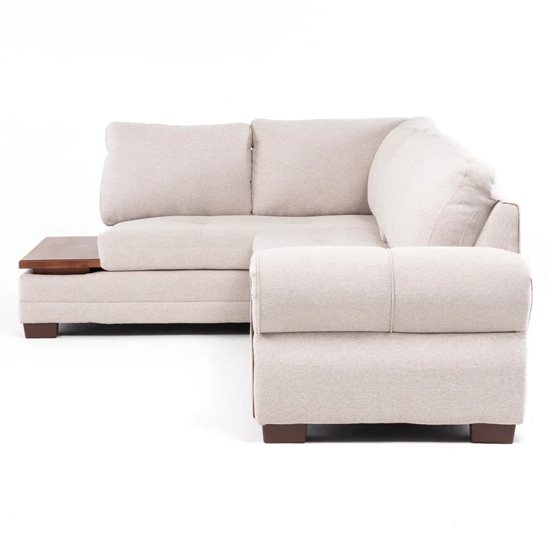 SECCIONAL IZQUIERDO LIVING FACTORY MICHIGAN 6 CUERPOS BEIGE - 3