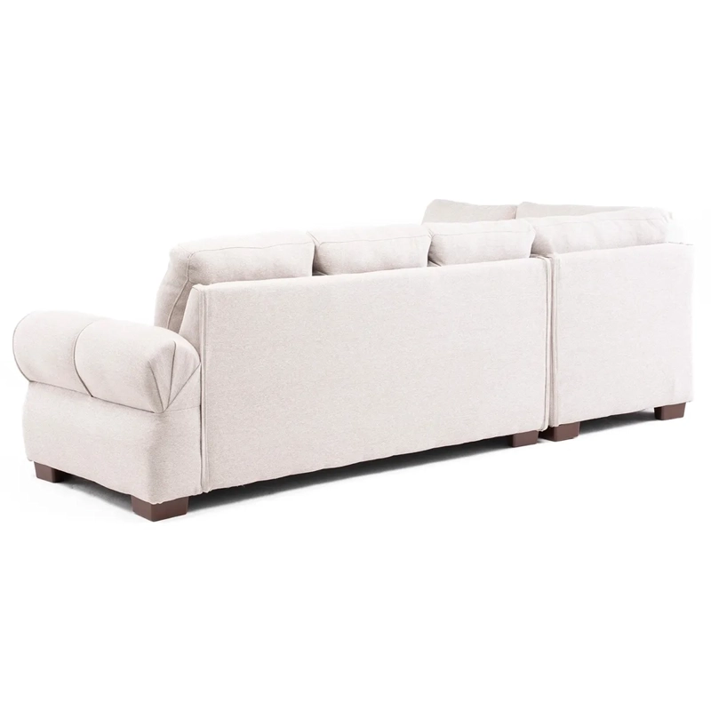 SECCIONAL IZQUIERDO LIVING FACTORY MICHIGAN 6 CUERPOS BEIGE - 4