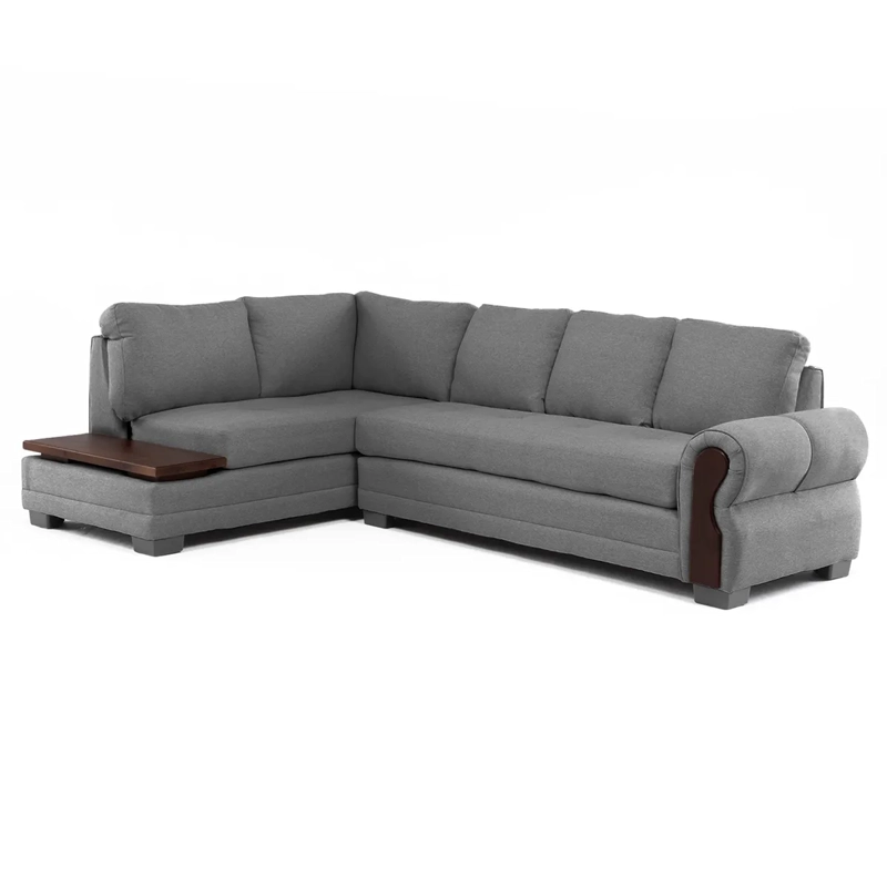 SECCIONAL IZQUIERDO LIVING FACTORY MICHIGAN 6 CUERPOS GRIS - 1