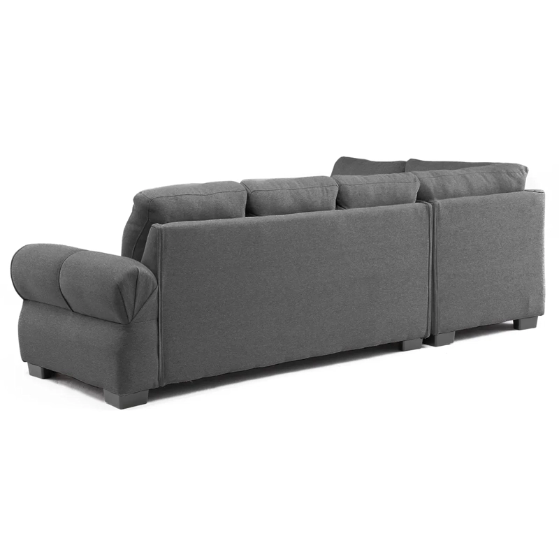 SECCIONAL IZQUIERDO LIVING FACTORY MICHIGAN 6 CUERPOS GRIS - 4