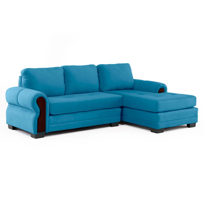 SECCIONAL DERECHO LIVING FACTORY OREGON 4 CUERPOS AZUL - 2
