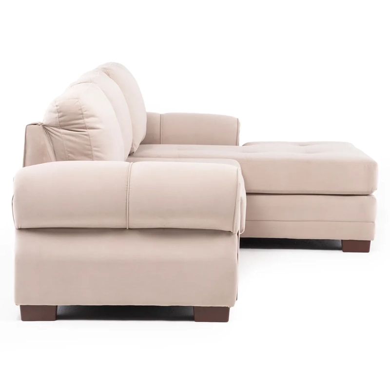 SECCIONAL DERECHO LIVING FACTORY OREGON 4 CUERPOS BEIGE - 3