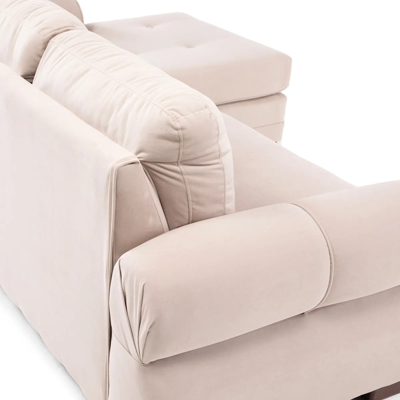 SECCIONAL DERECHO LIVING FACTORY OREGON 4 CUERPOS BEIGE - 6