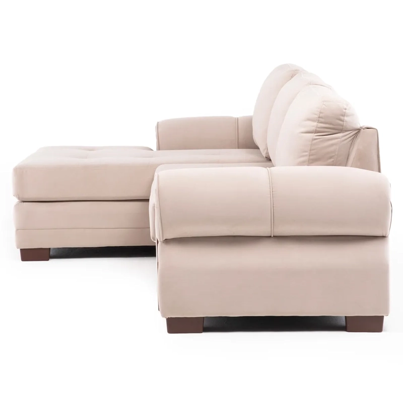 SECCIONAL IZQUIERDO LIVING FACTORY OREGON 4 CUERPOS BEIGE - 3